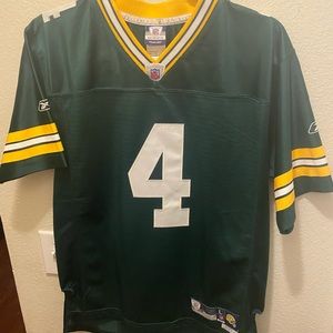 Brett Favre Authentic kids jersey. Size Large (14-16)